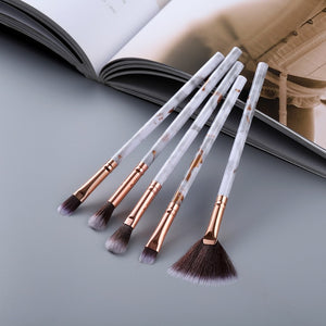 FLD5/15Pcs Makeup Brushes Tool Set Cosmetic Powder Eye Shadow Foundation Blush Blending Beauty Make Up Brush Maquiagem