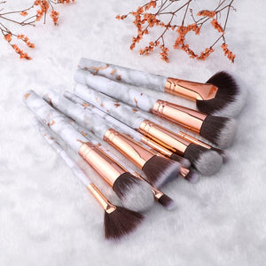 FLD5/15Pcs Makeup Brushes Tool Set Cosmetic Powder Eye Shadow Foundation Blush Blending Beauty Make Up Brush Maquiagem