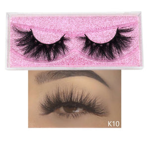 Visofree 5D Mink Eyelashes Long Lasting Mink Lashes Natural Dramatic Volume Eyelashes Extension Thick Long 3D False Eyelashes