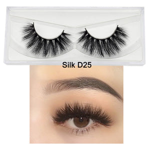 Visofree 5D Mink Eyelashes Long Lasting Mink Lashes Natural Dramatic Volume Eyelashes Extension Thick Long 3D False Eyelashes