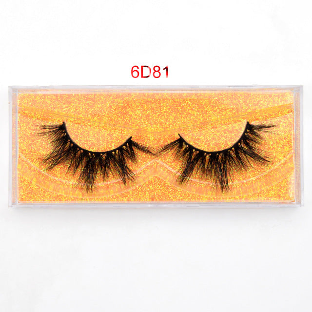 Visofree 5D Mink Eyelashes Long Lasting Mink Lashes Natural Dramatic Volume Eyelashes Extension Thick Long 3D False Eyelashes