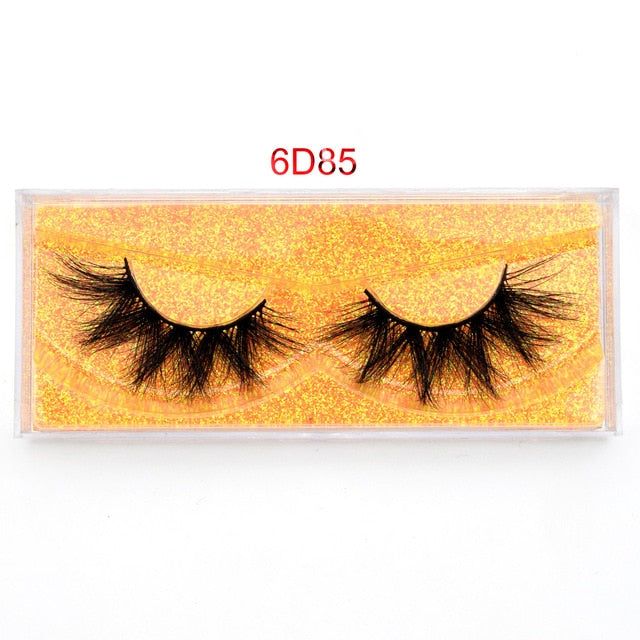 Visofree 5D Mink Eyelashes Long Lasting Mink Lashes Natural Dramatic Volume Eyelashes Extension Thick Long 3D False Eyelashes