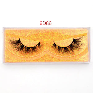 Visofree 5D Mink Eyelashes Long Lasting Mink Lashes Natural Dramatic Volume Eyelashes Extension Thick Long 3D False Eyelashes