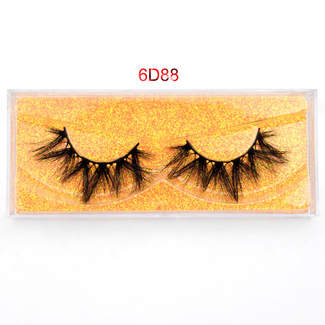 Visofree 5D Mink Eyelashes Long Lasting Mink Lashes Natural Dramatic Volume Eyelashes Extension Thick Long 3D False Eyelashes