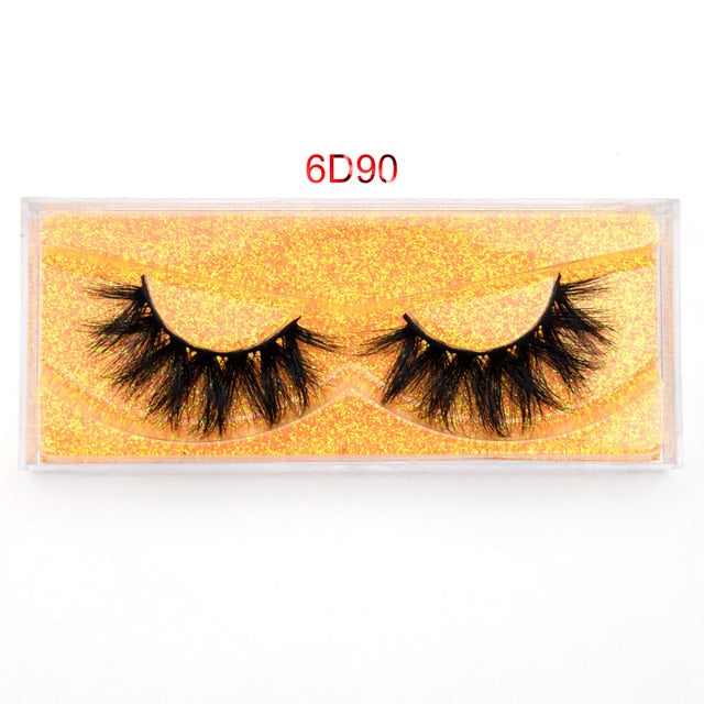 Visofree 5D Mink Eyelashes Long Lasting Mink Lashes Natural Dramatic Volume Eyelashes Extension Thick Long 3D False Eyelashes