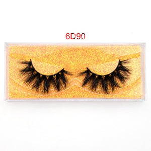 Visofree 5D Mink Eyelashes Long Lasting Mink Lashes Natural Dramatic Volume Eyelashes Extension Thick Long 3D False Eyelashes