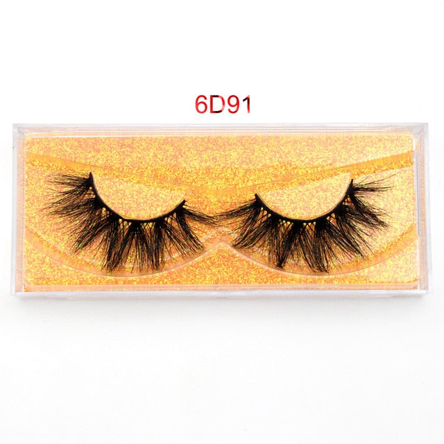 Visofree 5D Mink Eyelashes Long Lasting Mink Lashes Natural Dramatic Volume Eyelashes Extension Thick Long 3D False Eyelashes