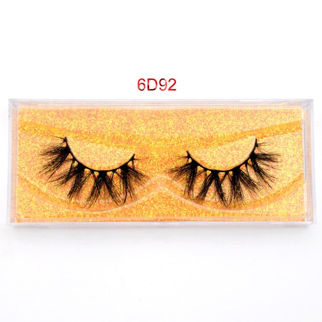 Visofree 5D Mink Eyelashes Long Lasting Mink Lashes Natural Dramatic Volume Eyelashes Extension Thick Long 3D False Eyelashes