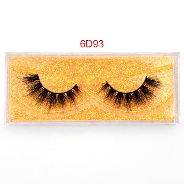 Visofree 5D Mink Eyelashes Long Lasting Mink Lashes Natural Dramatic Volume Eyelashes Extension Thick Long 3D False Eyelashes