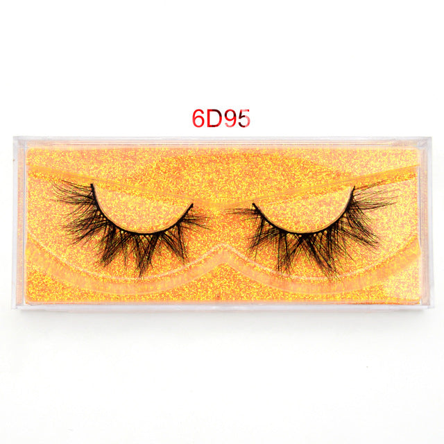 Visofree 5D Mink Eyelashes Long Lasting Mink Lashes Natural Dramatic Volume Eyelashes Extension Thick Long 3D False Eyelashes