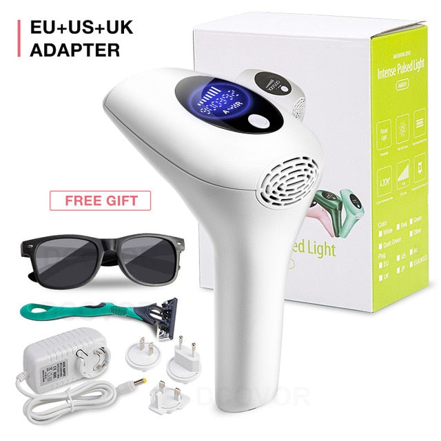 999999 Flashes 2020 New Laser Epilator Permanent IPL Photoepilator Hair Removal depiladora Painless electric Epilator Dropship