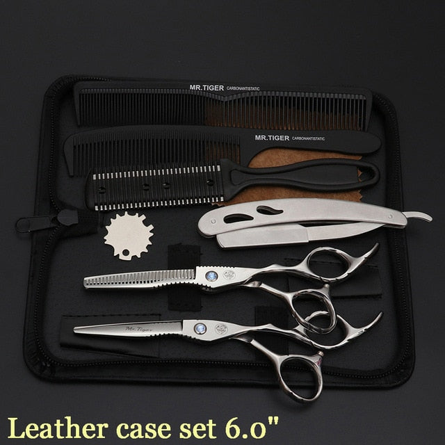 Japan Original 5.5 6.0 Professional Hairdressing Scissors Professional Barber Scissors Set Hair Cutting Shears Scissor Haircut