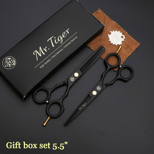 Japan Original 5.5 6.0 Professional Hairdressing Scissors Professional Barber Scissors Set Hair Cutting Shears Scissor Haircut