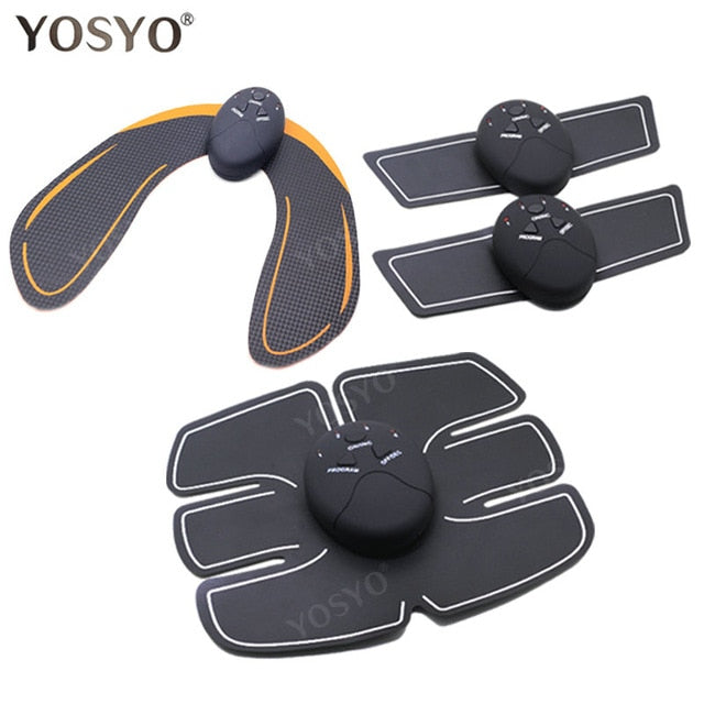 EMS Hip Trainer Muscle Stimulator ABS Fitness Buttocks Butt Lifting Buttock Toner Trainer Slimming Massager Unisex