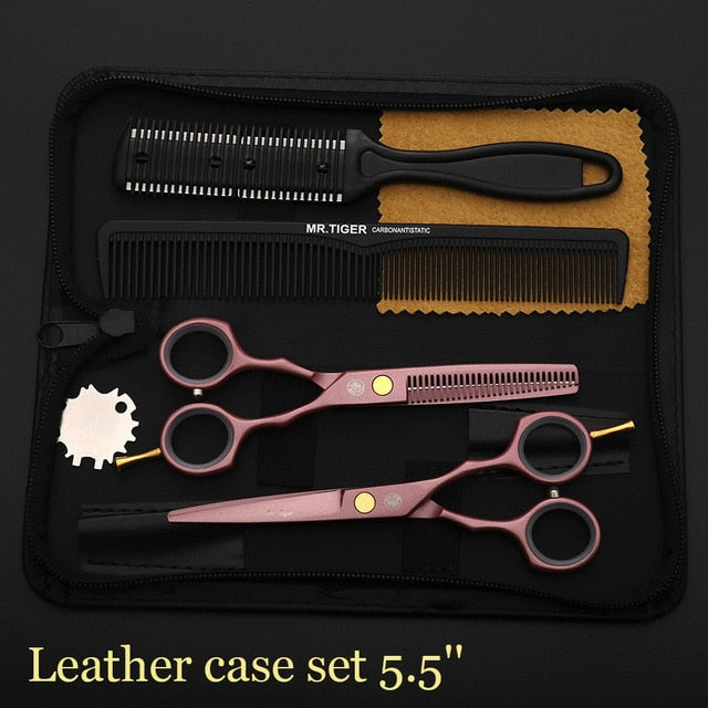 Japan Original 5.5 6.0 Professional Hairdressing Scissors Professional Barber Scissors Set Hair Cutting Shears Scissor Haircut