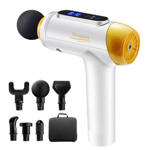 Massage Gun Muscle Relaxation Massager Vibration Fascial Gun Fitness Equipment Noise Reduction Design For Male Female