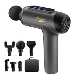 Massage Gun Muscle Relaxation Massager Vibration Fascial Gun Fitness Equipment Noise Reduction Design For Male Female