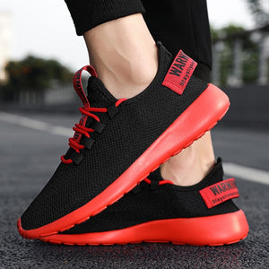 Men Vulcanize Shoes Sneakers Breathable Men Casual Shoes No-slip Male Lace Up Men Shoes Lightweight Tenis Masculino Wholesale