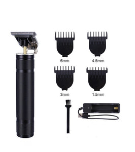 USB Rechargeable T9 Baldheaded Hair Clipper Electric hair trimmer Cordless Shaver  Trimmer 0mm Men Barber Hair Cutting Machine