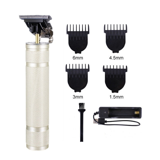 USB Rechargeable T9 Baldheaded Hair Clipper Electric hair trimmer Cordless Shaver  Trimmer 0mm Men Barber Hair Cutting Machine