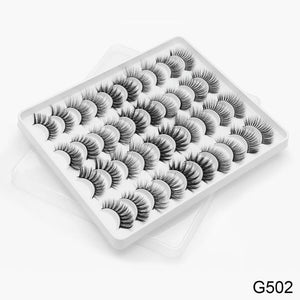 SEXYSHEEP 8/16/20 pairs 15-20mm natural 3D false eyelashes fake lashes makeup kit Mink Lashes extension mink eyelashes maquiagem