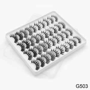 SEXYSHEEP 8/16/20 pairs 15-20mm natural 3D false eyelashes fake lashes makeup kit Mink Lashes extension mink eyelashes maquiagem