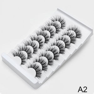 SEXYSHEEP 8/16/20 pairs 15-20mm natural 3D false eyelashes fake lashes makeup kit Mink Lashes extension mink eyelashes maquiagem