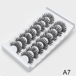 SEXYSHEEP 8/16/20 pairs 15-20mm natural 3D false eyelashes fake lashes makeup kit Mink Lashes extension mink eyelashes maquiagem