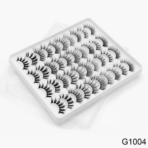 SEXYSHEEP 8/16/20 pairs 15-20mm natural 3D false eyelashes fake lashes makeup kit Mink Lashes extension mink eyelashes maquiagem