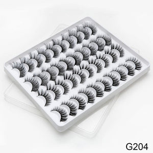 SEXYSHEEP 8/16/20 pairs 15-20mm natural 3D false eyelashes fake lashes makeup kit Mink Lashes extension mink eyelashes maquiagem