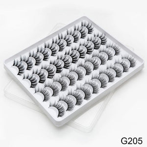 SEXYSHEEP 8/16/20 pairs 15-20mm natural 3D false eyelashes fake lashes makeup kit Mink Lashes extension mink eyelashes maquiagem