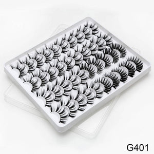 SEXYSHEEP 8/16/20 pairs 15-20mm natural 3D false eyelashes fake lashes makeup kit Mink Lashes extension mink eyelashes maquiagem