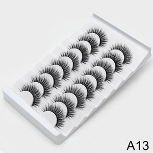 SEXYSHEEP 8/16/20 pairs 15-20mm natural 3D false eyelashes fake lashes makeup kit Mink Lashes extension mink eyelashes maquiagem