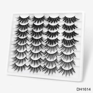 SEXYSHEEP 8/16/20 pairs 15-20mm natural 3D false eyelashes fake lashes makeup kit Mink Lashes extension mink eyelashes maquiagem