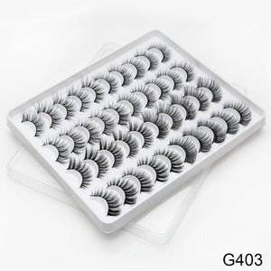 SEXYSHEEP 8/16/20 pairs 15-20mm natural 3D false eyelashes fake lashes makeup kit Mink Lashes extension mink eyelashes maquiagem