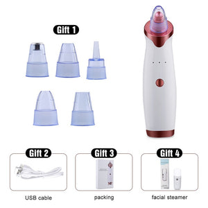 Electric Acne Remover Point Noir Blackhead Vacuum Extractor Tool Black Spots Pore Cleaner Skin Care Facial Pore Cleaner Machine